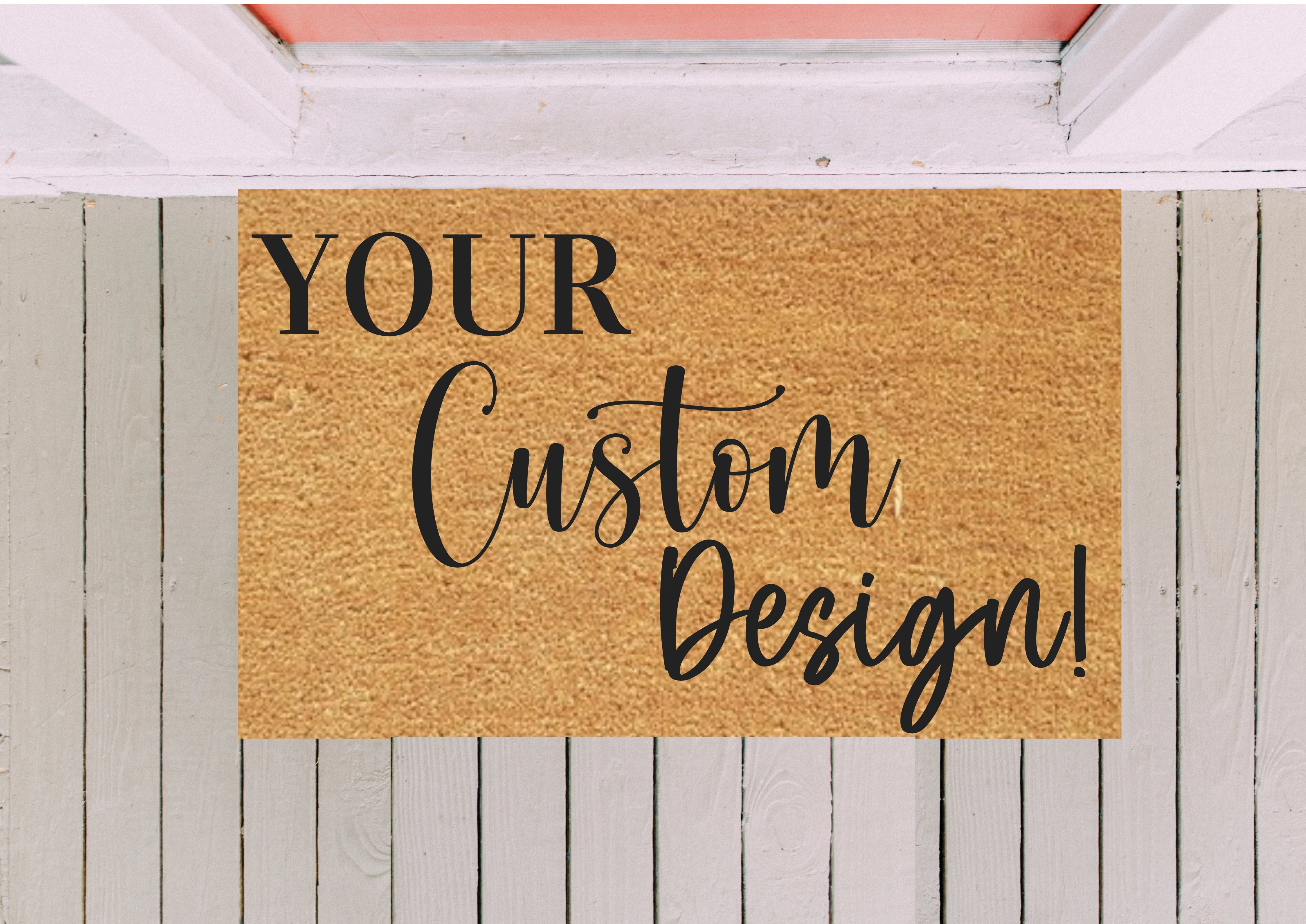 Design Your Own Doormat