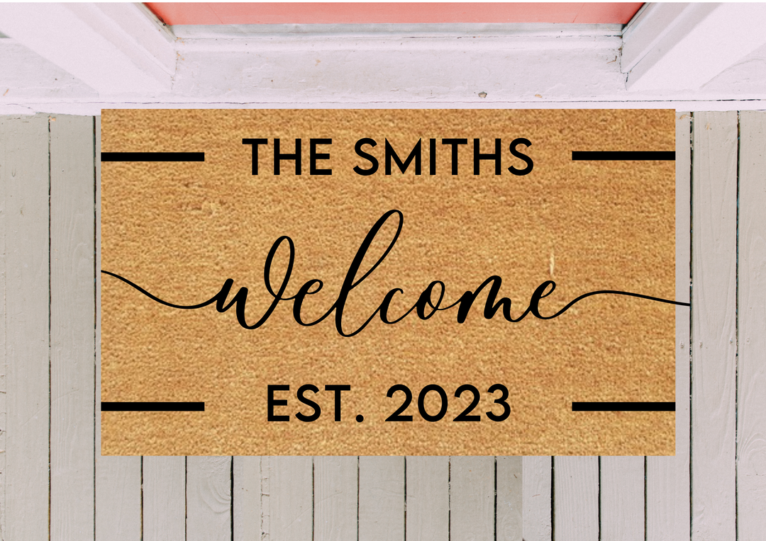 Graceful Welcome - Custom Doormat