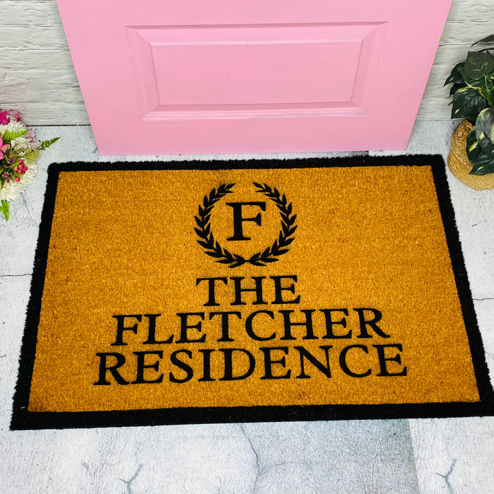 XXL The Residence Custom Doormat