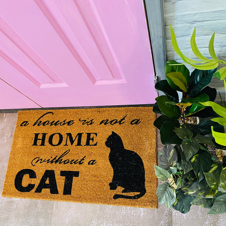 A House Is Not A Home - CAT Doormat