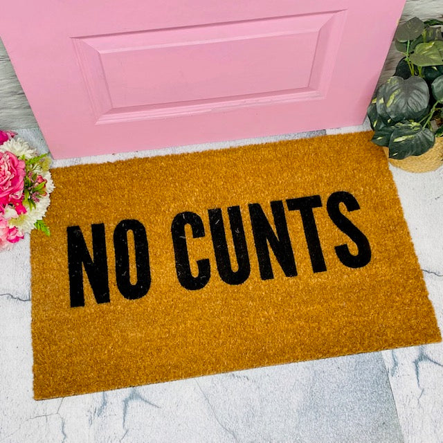 No Cunts Doormat