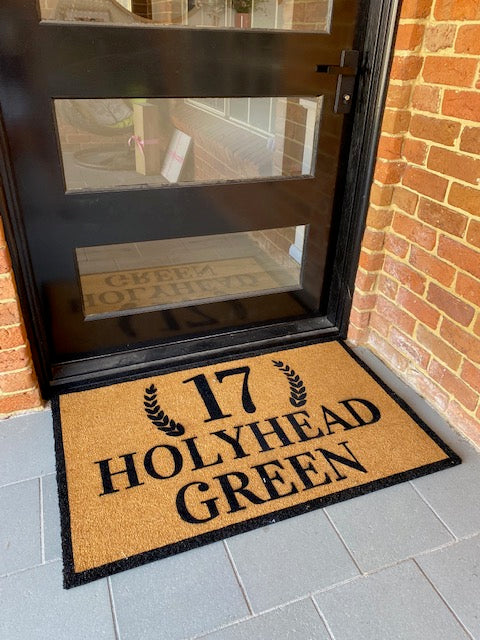 XXL Address Doormat