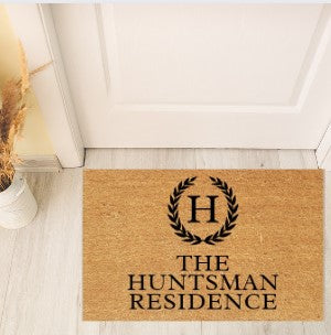 The Residence - Custom Doormat