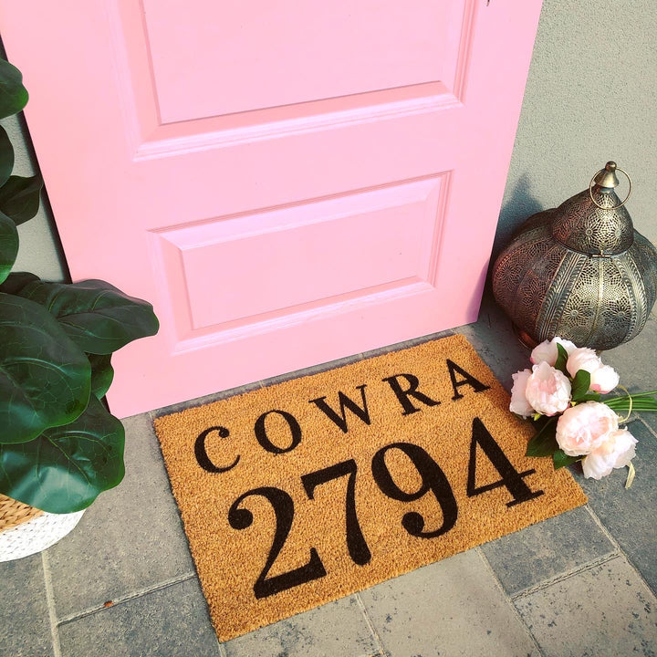 Postcode Doormat