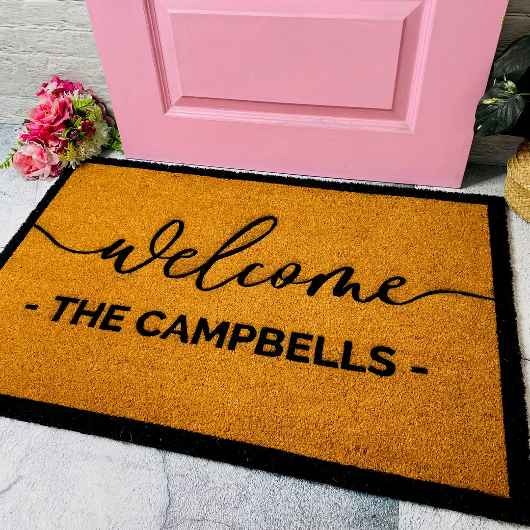 Dainty Welcome - Custom Doormat