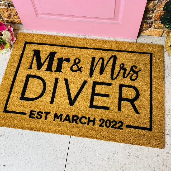 Mr & Mrs Doormat