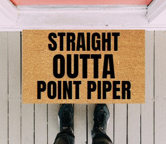 Straight Outta... Customisable Doormat