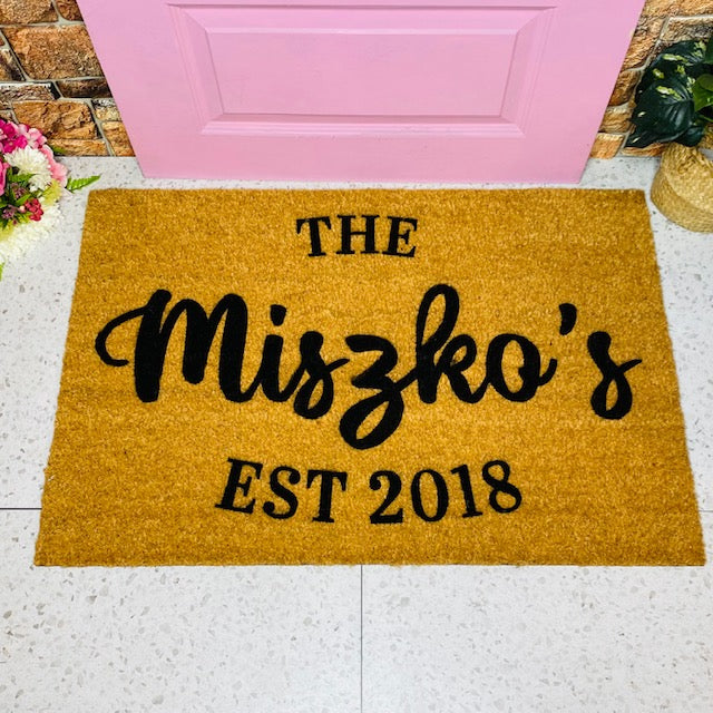 Timeless Traditional - Custom Doormat