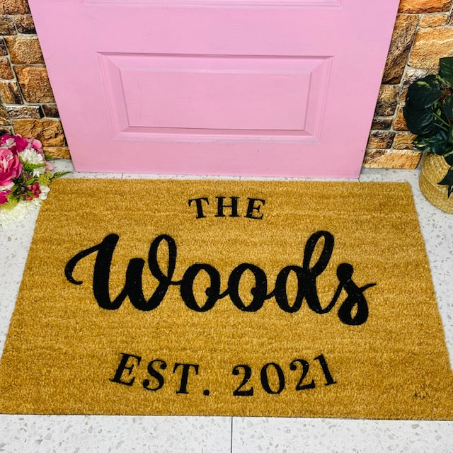 Timeless Traditional - Custom Doormat